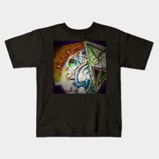Shapely Spiral Kids T-Shirt